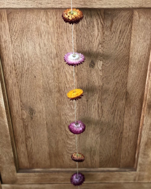 Guirlande de fleurs séchées – Image 2